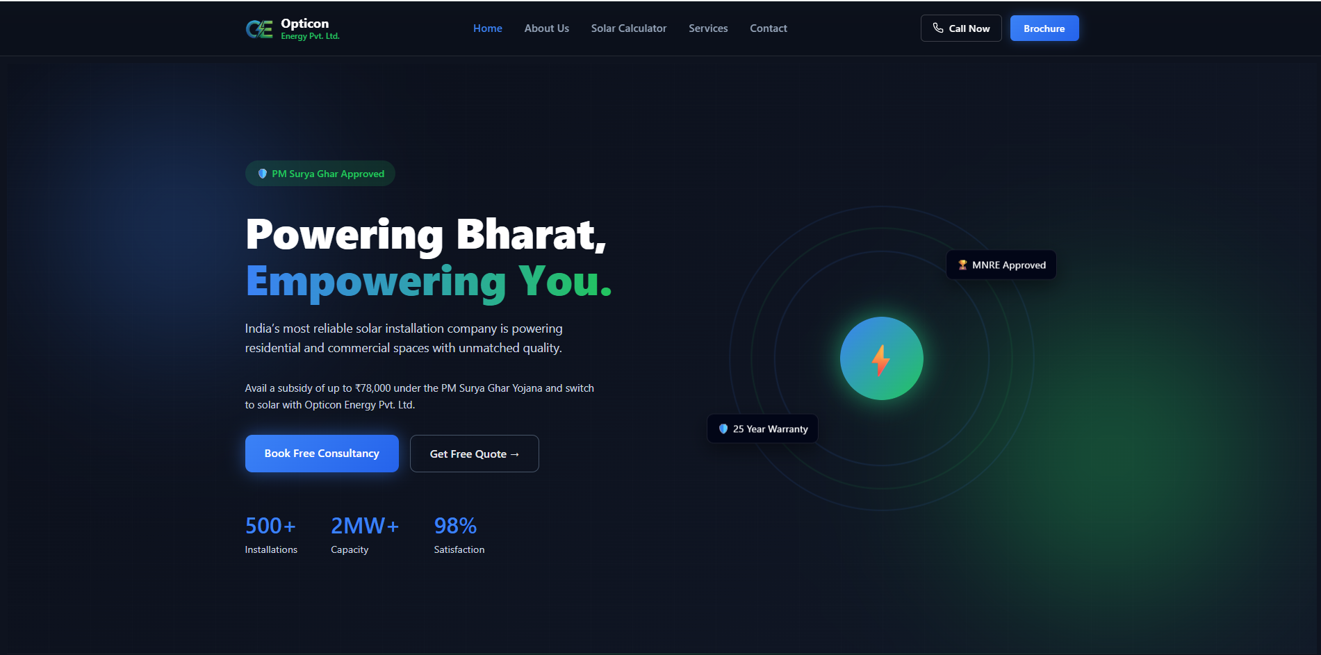 Opticon Energy Project