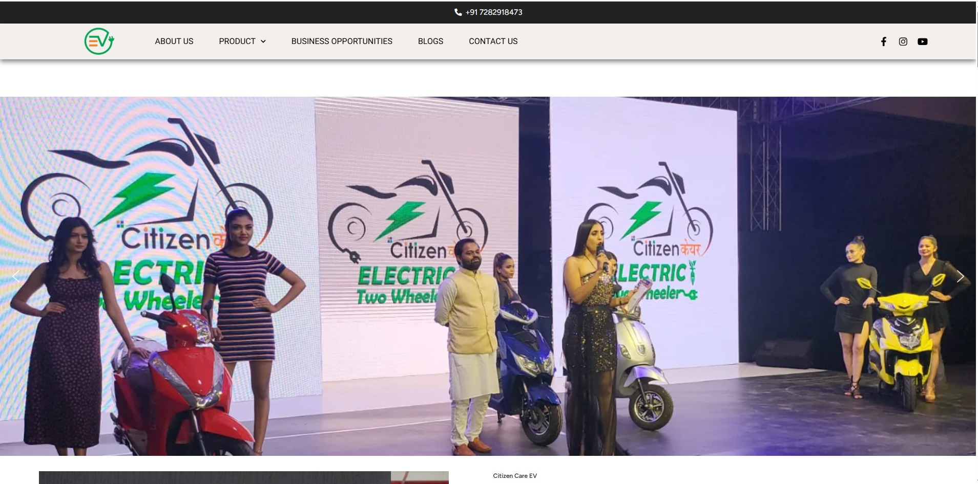 Citizen EV Website