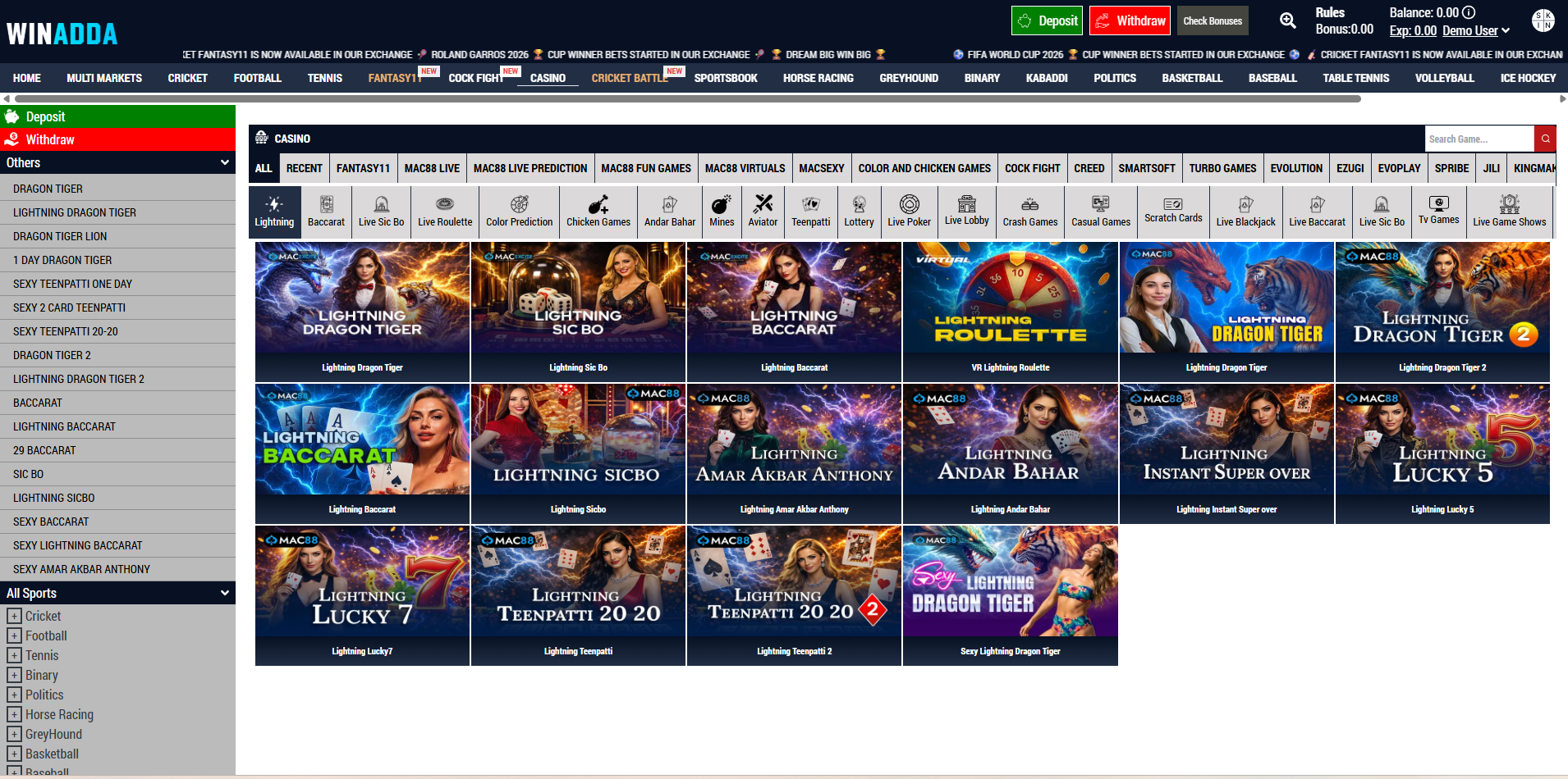 Winnadda Website